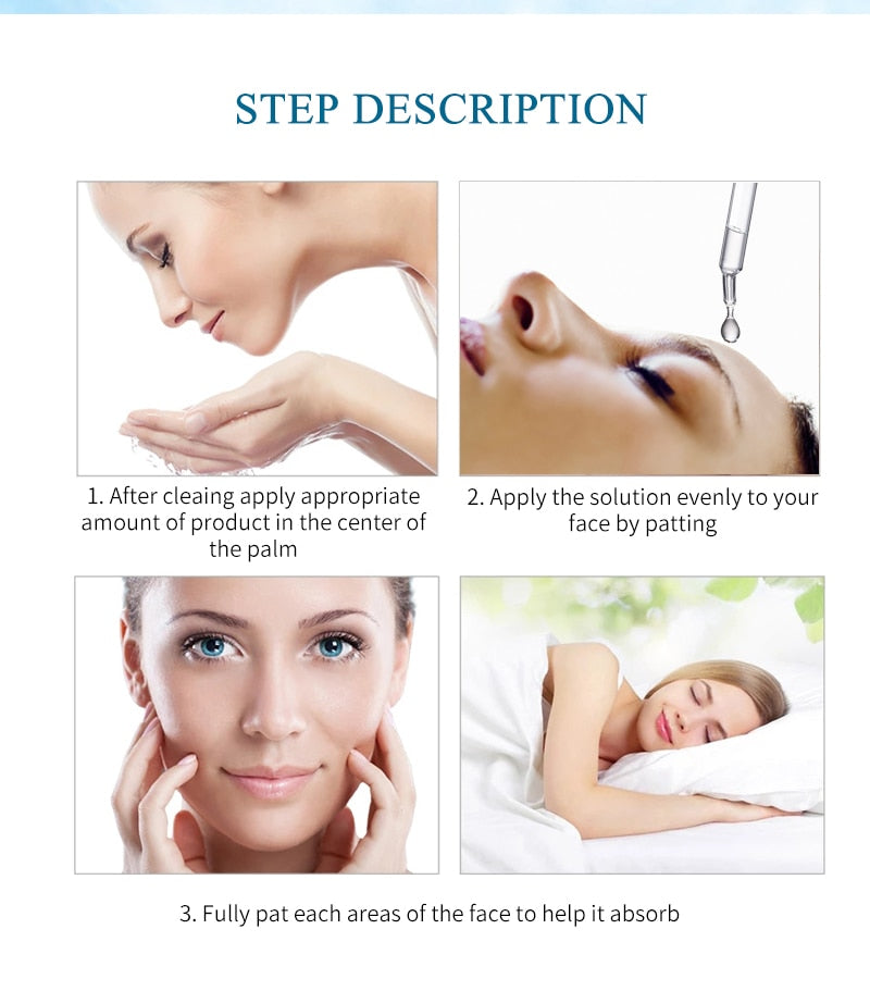 Hyaluronic Acid Face Serum Anti Wrinkle Anti-Aging Shrink Cream