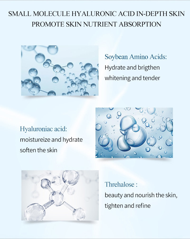 Hyaluronic Acid Face Serum Anti Wrinkle Anti-Aging Shrink Cream