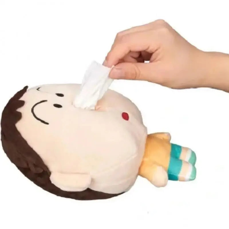 Crayon Shinchan Small Boochan Paper Box Anime Tissue Box Doll Small Pendant Tissue Box Gift Wholesale Hanging Ornaments Bag
